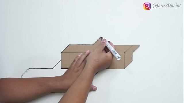 OPTICAL ILLUSION 3D WALL PAINTING IDEAS || 3D WALL ART DECORATION || EFEK CAT TEMBOK 3D смотреть онлайн