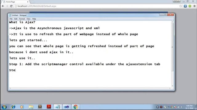 How to use Ajax in ASP.Net смотреть онлайн