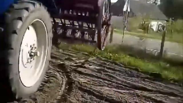 МТЗ-80+ПЛН-3-35+ Польская Сеялка смотреть онлайн