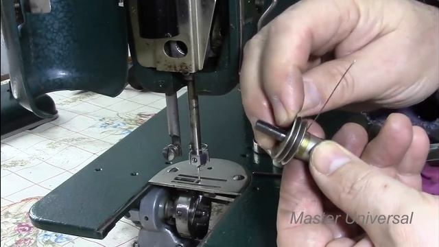 Науман 80. Регулятор натяжения верхней нити. Видео № 238. смотреть онлайн