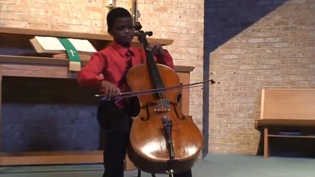 Sterling Elliott Performs Saint-Saëns Cello Concerto, Movement III смотреть онлайн