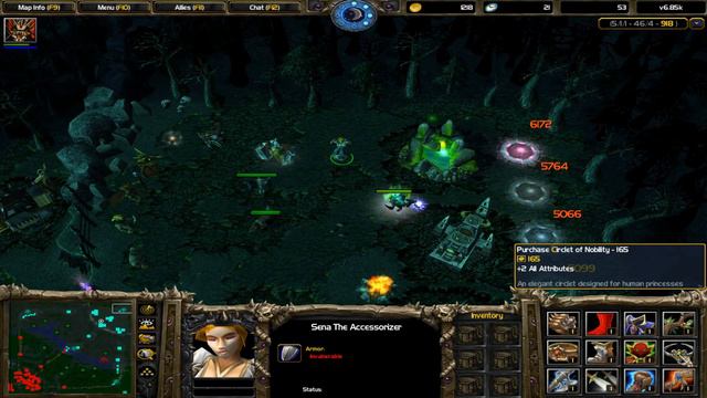 Warcraft III: The Frozen Throne - Dota Eurobattle.net (Lagabuse) смотреть онлайн