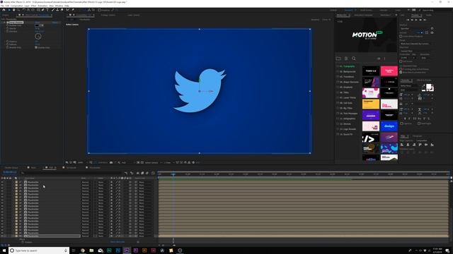 Create a 3D Logo in After Effects | Tutorial | No Plug-Ins смотреть онлайн