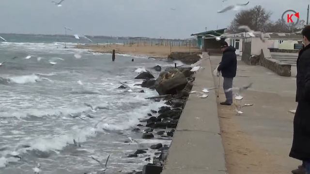 Черное море, декабрь 2014_й год. Евпатория смотреть онлайн