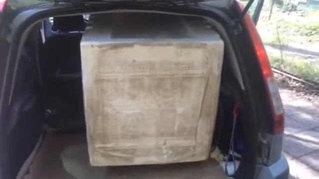 Как погрузить холодильник высотой 1,8 м. в Ford Fusion смотреть онлайн