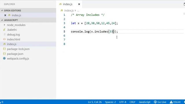 Array In Javascript смотреть онлайн