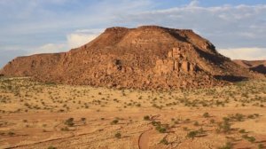 Долина Твифелфонтейн. Намибия. Африка.