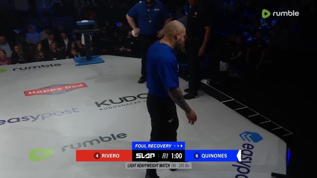 Power Slap 1: Russell Rivero Vs Isaih Quinones | Prelims