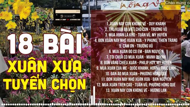 18 Bài Nhạc Xuân Xưa Tuyển Chọn - Nhạc Tết Xưa Hải Ngoại Hay Nhất 2024 KHÔNG QUẢNG CÁO смотреть онлайн