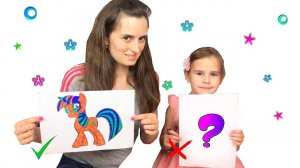 ЧЕЛЛЕНДЖ 3 МАРКЕРА с МАМОЙ / 3 MARKER CHALLENGE Алина против мамы KIDS EDITION Детская версия