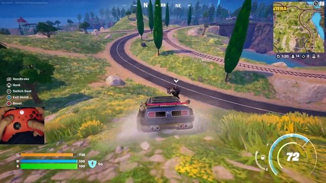 Funny Solo Win Gameplay (NEW Fortnite Chapter 5 Season 1) (Zero Build) Xbox Controller (Handcam) смотреть онлайн