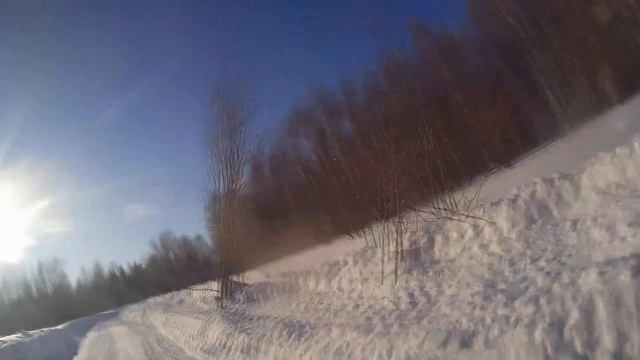 Покатушки на снегоходе Буран, просто весело. Томск 2023 смотреть онлайн