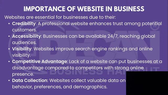 Website, It's Use, Creation And Importance In Business || Egbo Chidera