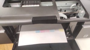 Печать тестовой страницы L805