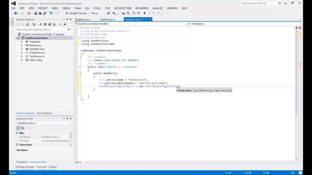 Json Services Quick Start смотреть онлайн