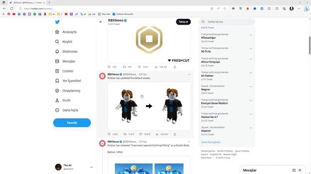 ROBLOX AVATAR (BACON) DEĞİŞTİ ! смотреть онлайн