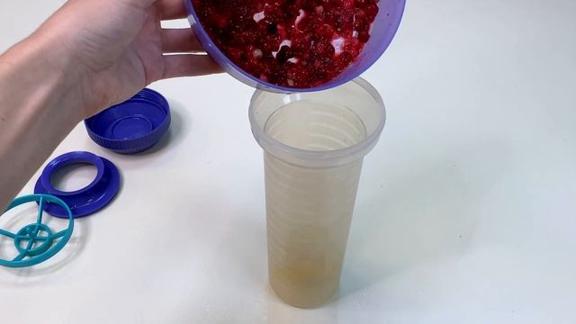Витаминный напиток с брусникой / tupperware-spb.ru / большой миксер на 750 мл смотреть онлайн