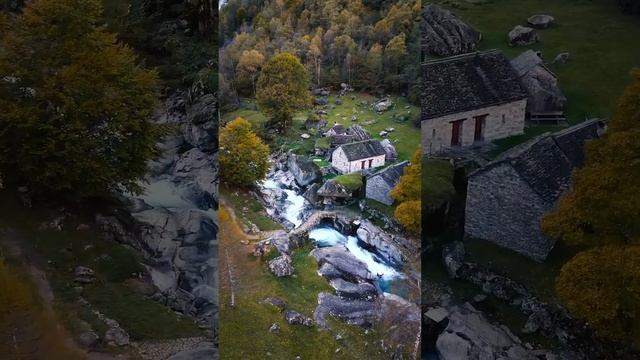 Долина КАЛНЕГИЯ - Красочное место в Швейцарии смотреть онлайн