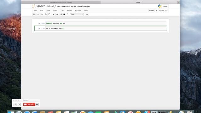 Creating a table (dataframe) from *.csv | Python for Analysts: just the basics смотреть онлайн