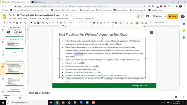 Automation Framework Best Practices Part 1 |Rest Assured Tutorial смотреть онлайн