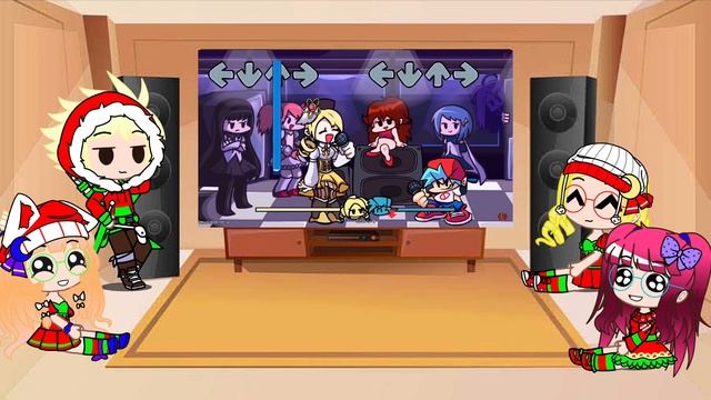 Spider, Alexa, Emma, and mami react to Connect and Reminisce FNF(videos by @CommunityGame смотреть онлайн