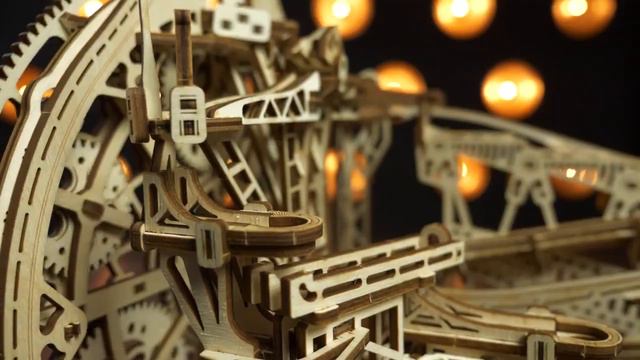 Бегущий в лабиринте "Галактика" Marble (Wood Trick) cборная модель, деревянный конструктор, 3D пазл смотреть онлайн