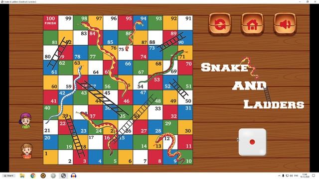 Исходник Настольной игры «Змейки и лестницы» в Construct 2 free CAPX смотреть онлайн