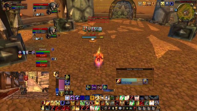 Prot Pala+Disc Priest vs Frost mage +Rog(Warmane/Blackrock) смотреть онлайн