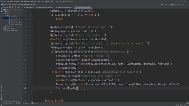 [MOB1014 - Java 1] Assignment GĐ 1: Nhập, xuất, tìm kiếm và xoá nhân viên (Source Code Download) ✔ смотреть онлайн