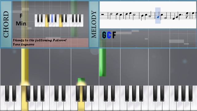 How to play Reflection (Mulan) by Christina Aguilera on Piano (Tutorial) смотреть онлайн