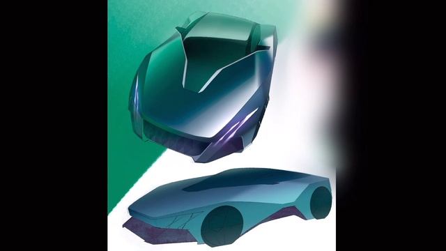 Car Design Sketch - Peugeot Coupe Concept смотреть онлайн