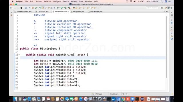 Operators in Java (Java Full Course in Malayalam) смотреть онлайн
