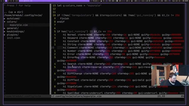 Creating a Vim Color Scheme and Ricing Rofi смотреть онлайн