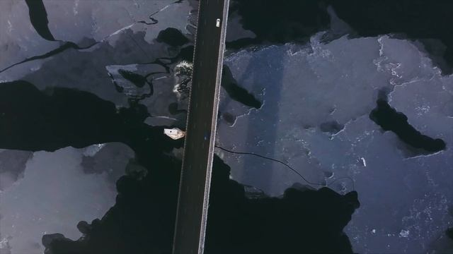 Река во льду. Волгоград. Volga Ice. Volgograd. Russia. смотреть онлайн