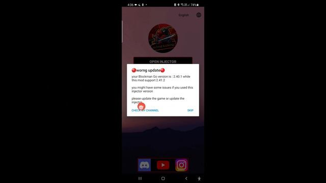 Blockman go 2.40.2 New Mod menu (update 1.2) Credits-@m7mdkicking смотреть онлайн
