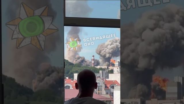 Эффектные прилеты в Киеве 8 июля 2024 года. смотреть онлайн