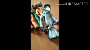 Моя коллекция scp из пластилина
