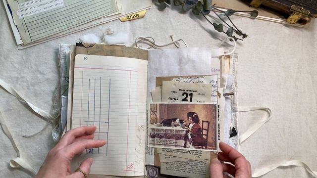 Bon appétit junk journal vol.2 Flip Through / ジャンクジャーナル作品紹介 смотреть онлайн