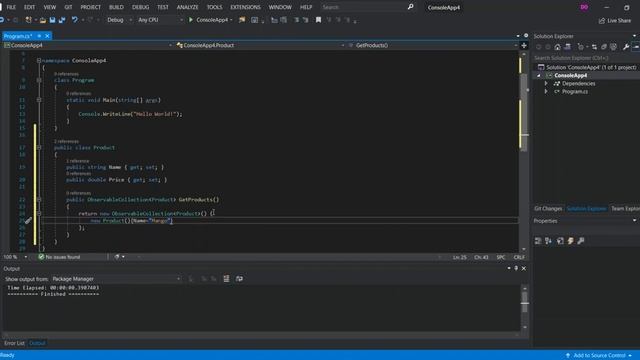 C# JSON in Visual Studio 2019 Getting Started смотреть онлайн