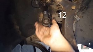 Как заменить рулевые наконечники ауди а4 б5 1.8т haw to replace pin rods audi a4 b5 1.8t