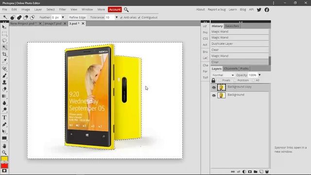 sử dụng Photopea online thay thế photoshop смотреть онлайн