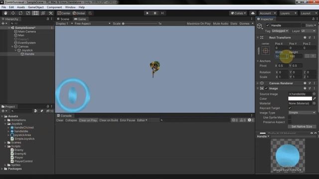Пишем свой джойстик в Unity смотреть онлайн
