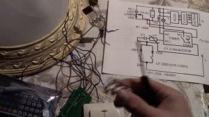 Как подключить двухклавишный выключатель , две группы светодиодных ламп , светодиодную ленту . 2 .