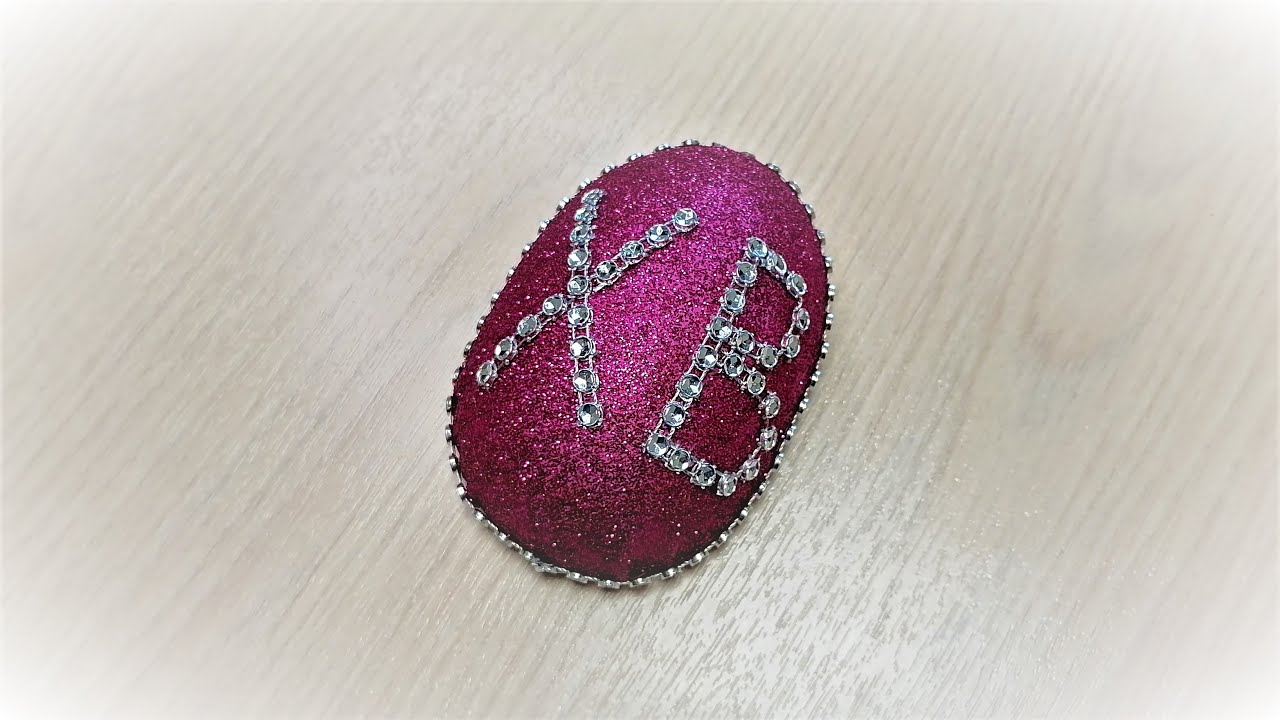 Пасхальное яйцо своими руками Магнит на холодильник / Пасхальные поделки для дома Мастер Класс смотреть онлайн