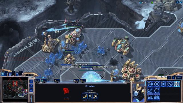 StarCraft 2: Heart of the Swarm - 4v4 - Online Match 19 (Live) смотреть онлайн