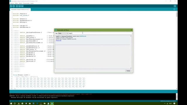 Instalação e Configuração da Arduíno IDE para ESP32 смотреть онлайн
