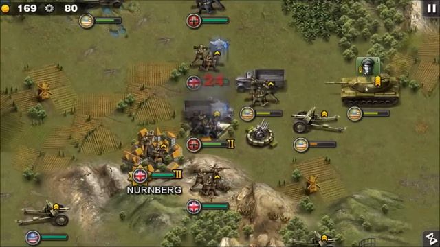 Glory of Generals - Fate of the Reich Campaign Walktrough смотреть онлайн