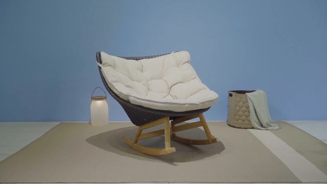 Кресло из искусственного ротанга Mbrace By Dedon