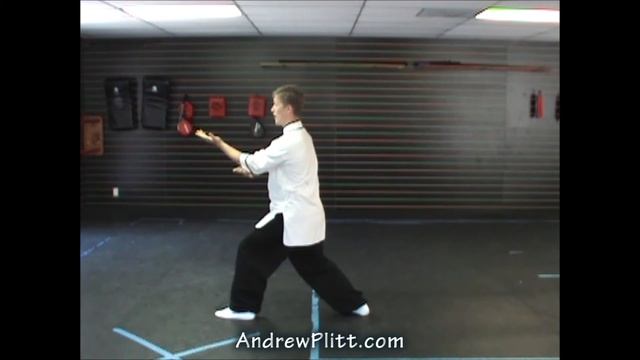 (83/93) Yang Tai Chi 108 Form: Turn Body And Right Heel Kick (#Yang Shi #Taijiquan) #Taiji