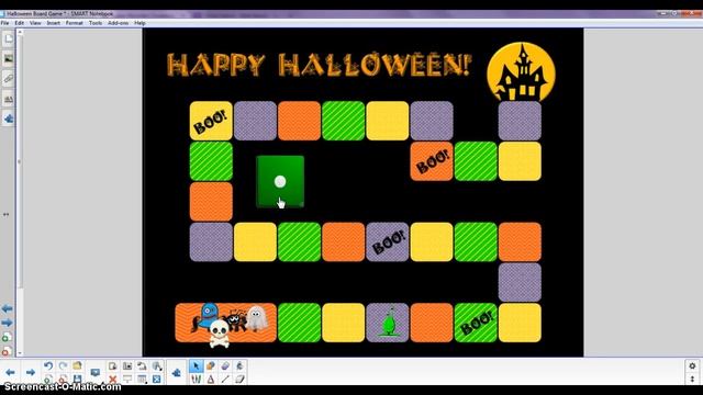 Demo: Halloween Board Game for SMART Notebook смотреть онлайн